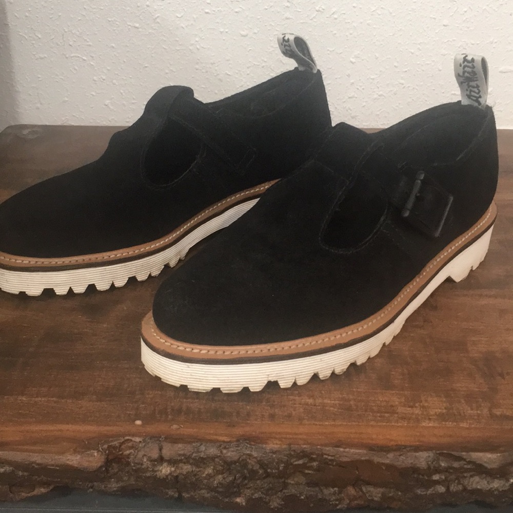 Dr. Martens suede Mary Janes